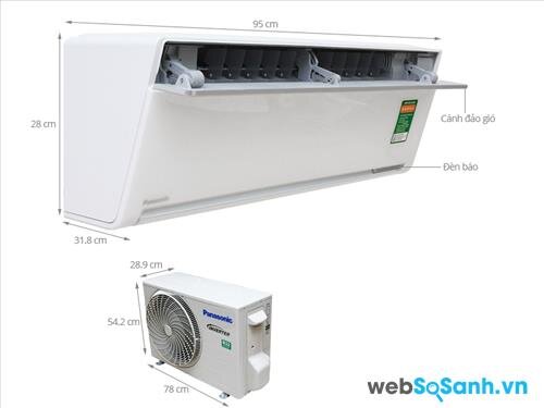 Điều hòa Panasonic 9000BTU tốt nhất: điều hòa Panasonic 