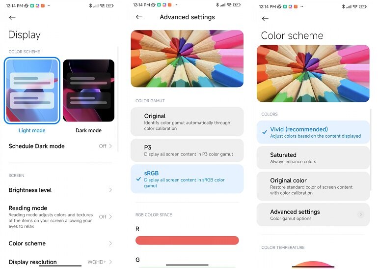 đánh giá màn hình xiaomi 12s ultra