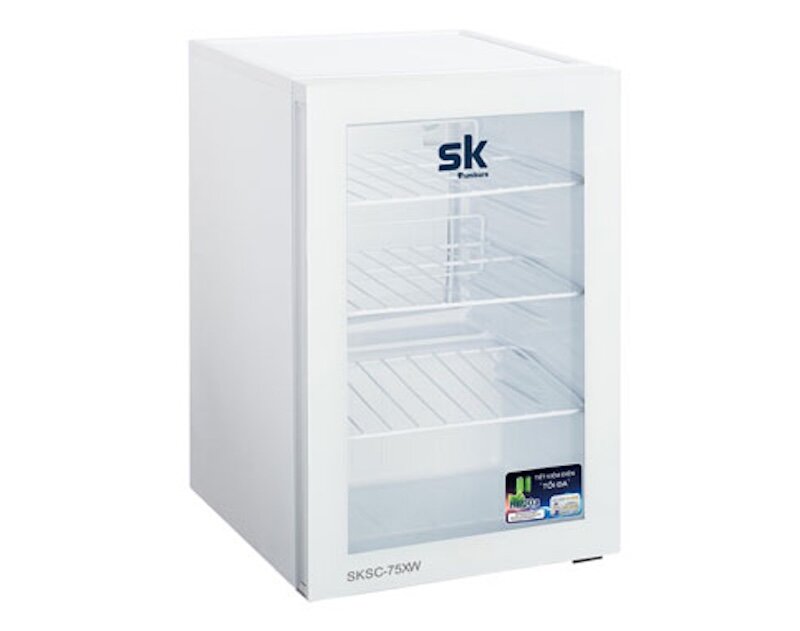 Tủ mát Sumikura 1 cánh 75 lít SKSC-75XW phù hợp cho không gian hẹp