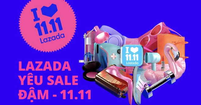 Lazada 11.11 Sale Single Day 2019 có điểm gì mới so với năm ngoái