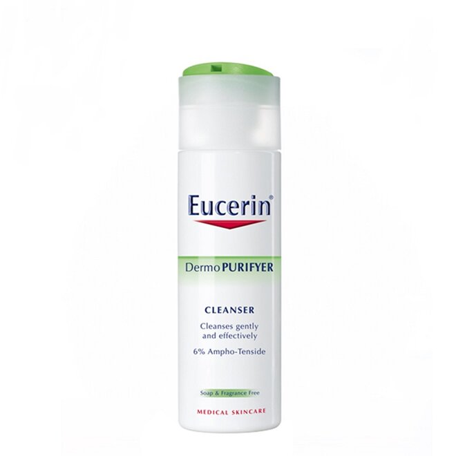 Sữa rửa mặt trị mụn Eucerin Dermo Purifyer Cleanser