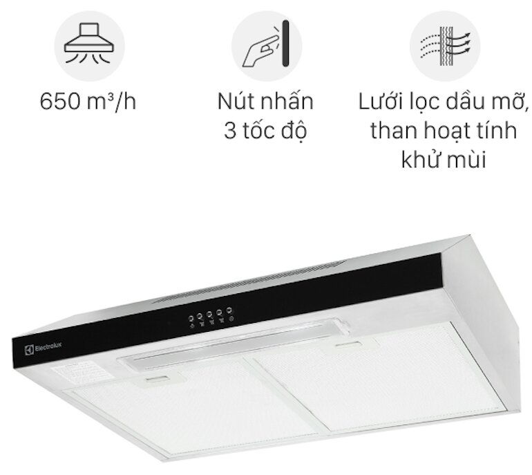 Máy hút mùi Electrolux ERF715SBA