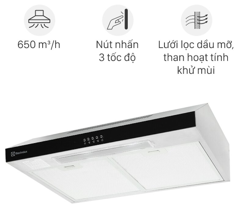 Máy hút mùi Electrolux ERF715SBA 