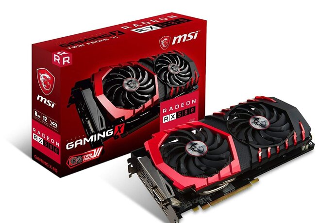 Card màn hình Radeon RX 580 bản 8GB 