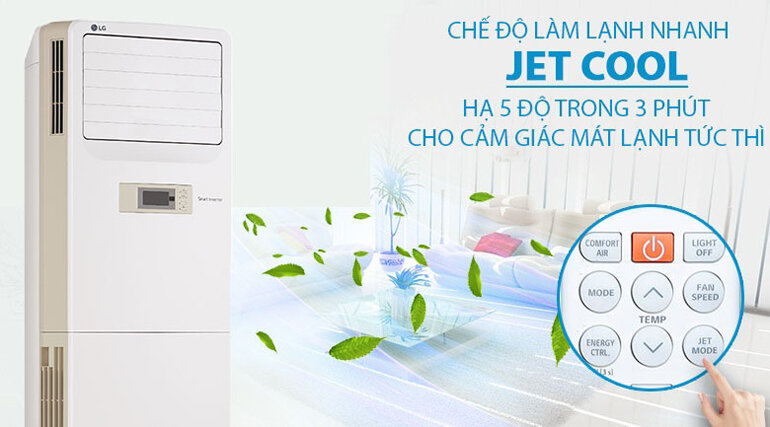 Điều hòa cây LG 2.5HP Inverter APNQ24GS1A3 làm mát hiệu quả