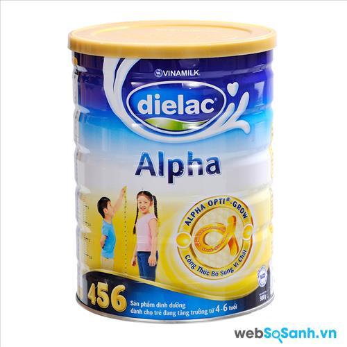 Sữa bột Dielac Alpha 456 