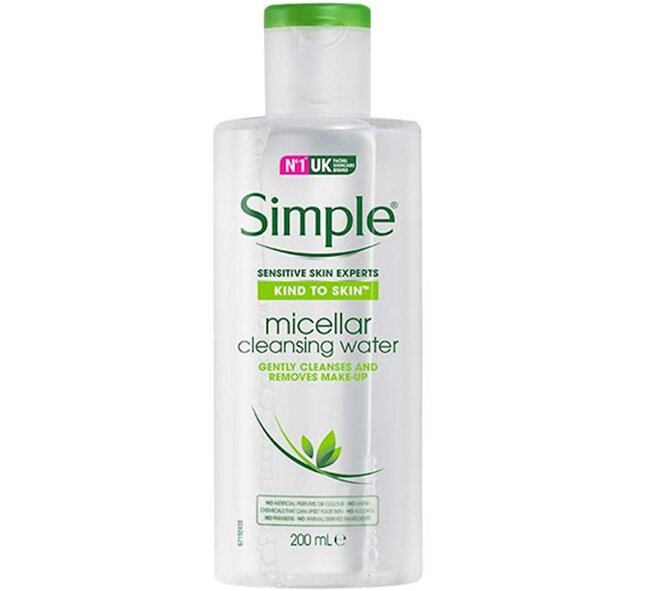 Nước tẩy trang Simple Micellar Cleansing Water