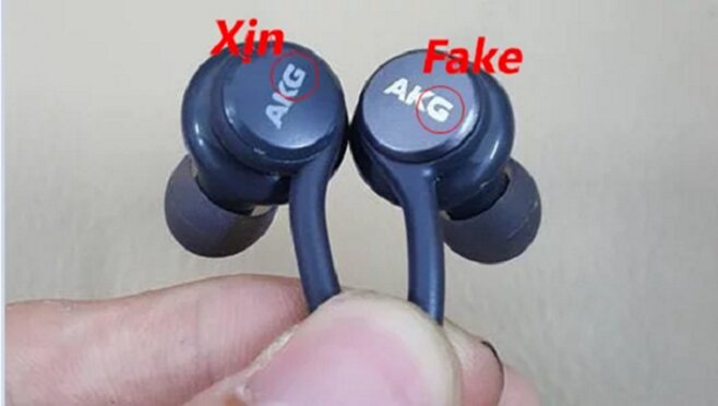 phân biệt tai nghe akg chính hãng