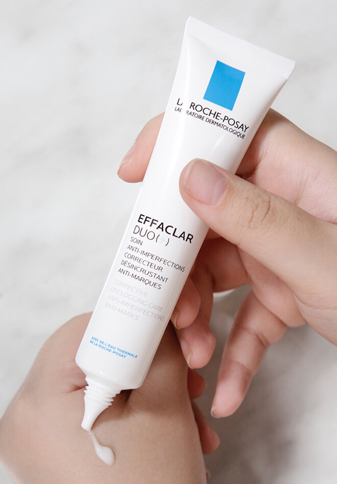 Kem dưỡng da trị mụn La roche Posay Effaclar Duo+