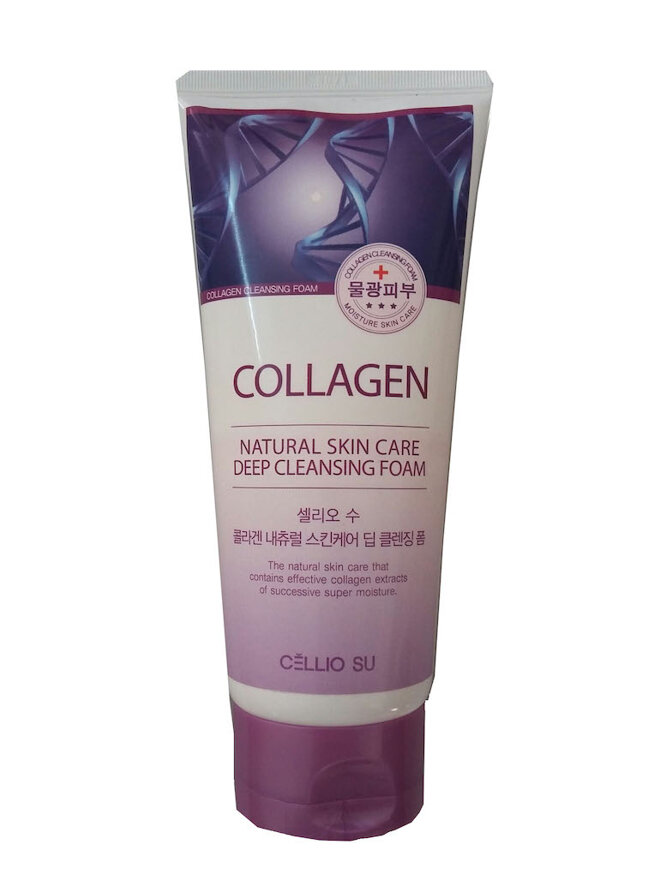 Sữa rửa mặt cellio collagen