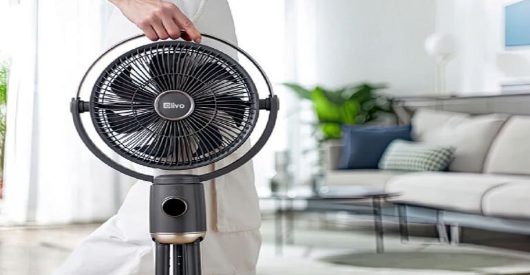 Quạt tích điện OLIVO WF1 dùng được cho trẻ sơ sinh và trẻ nhỏ Quạt tích điện OLIVO WF1