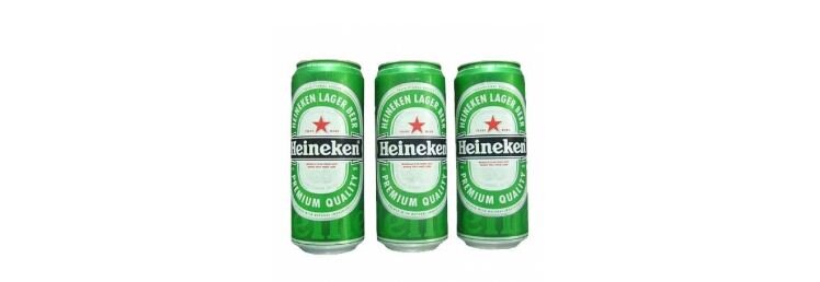 hình ảnh bia heineken thực tế : Lon bia Heineken 500 ml ( Bia Ken cao ) , Hàng nhập khẩu Hà Lan