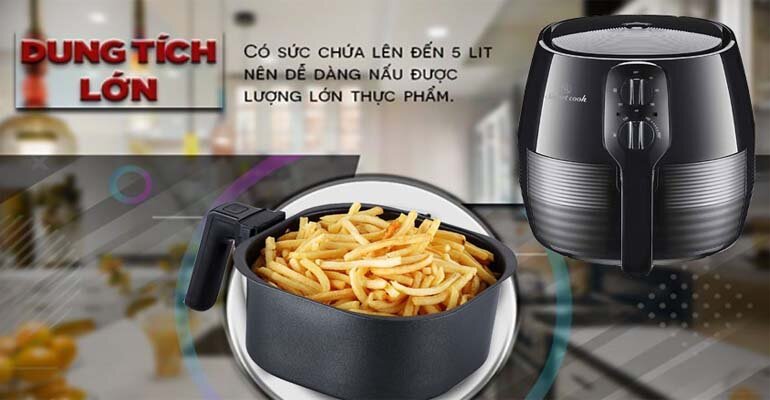 nồi chiên không dầu Elmich Smartcook AFS-3940