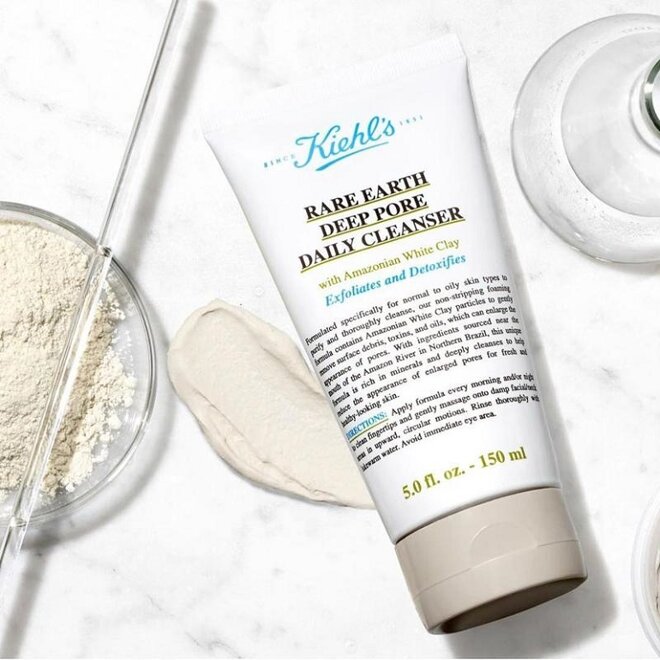 sữa rửa mặt đất sét Kiehl’s