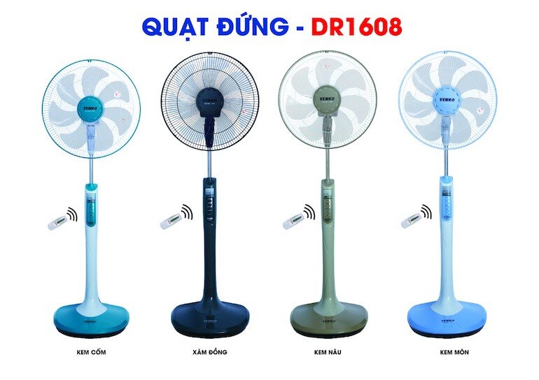 Quạt cây điều khiển từ xa Senko DR1608