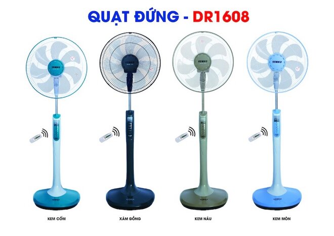 Quạt cây điều khiển từ xa Senko DR1608