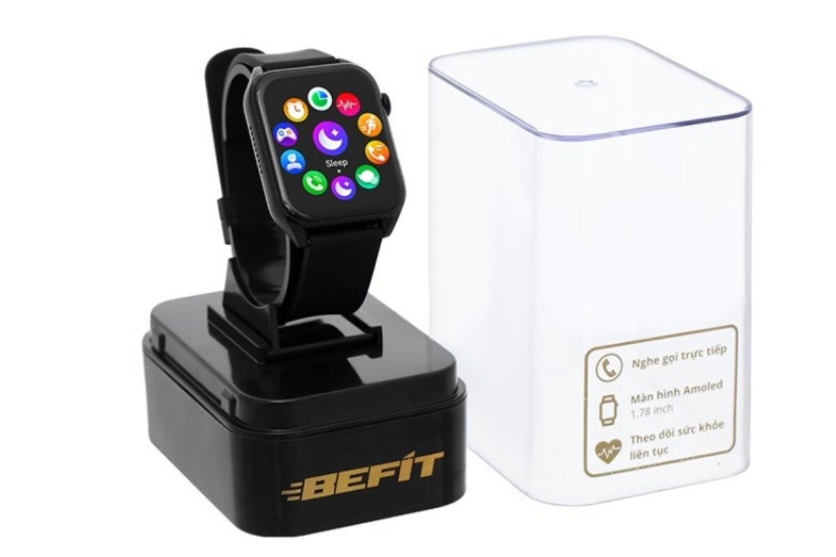 Befit WatchS - đồng hồ thông minh giá chỉ 890.000 đồng mà trang bị hiện đại ấn tượng