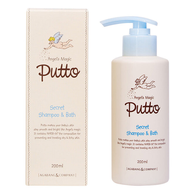 Sữa tắm gội cho bé Putto Secret Shampoo & Bath