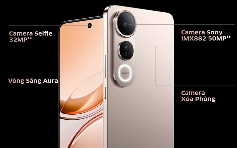 5 điểm nhấn hút khách của điện thoại Vivo V50 Lite 4G