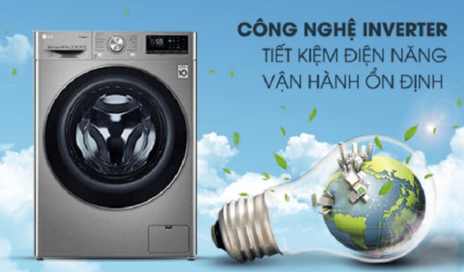 Máy giặt LG 10.5kg cửa ngang