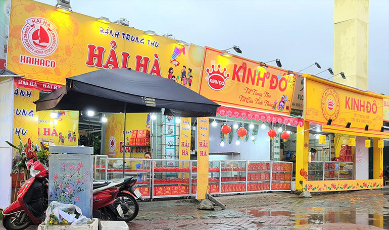 quầy bánh trung thu