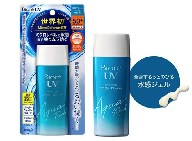 Gel chống nắng Biore UV Aqua Rich Watery Gel