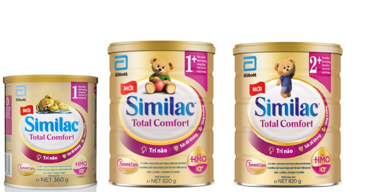 Review sữa Similac Total Comfort có tốt không? Có mấy loại? Giá bao nhiêu tiền?