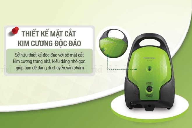 Máy hút bụi Panasonic PAHB-MC-CG370GN46 850W