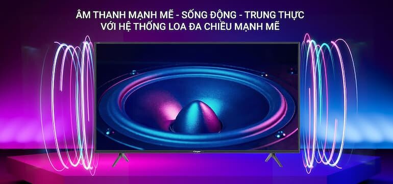 Công nghệ âm thanh Natural Sound chuẩn Dolby Audio