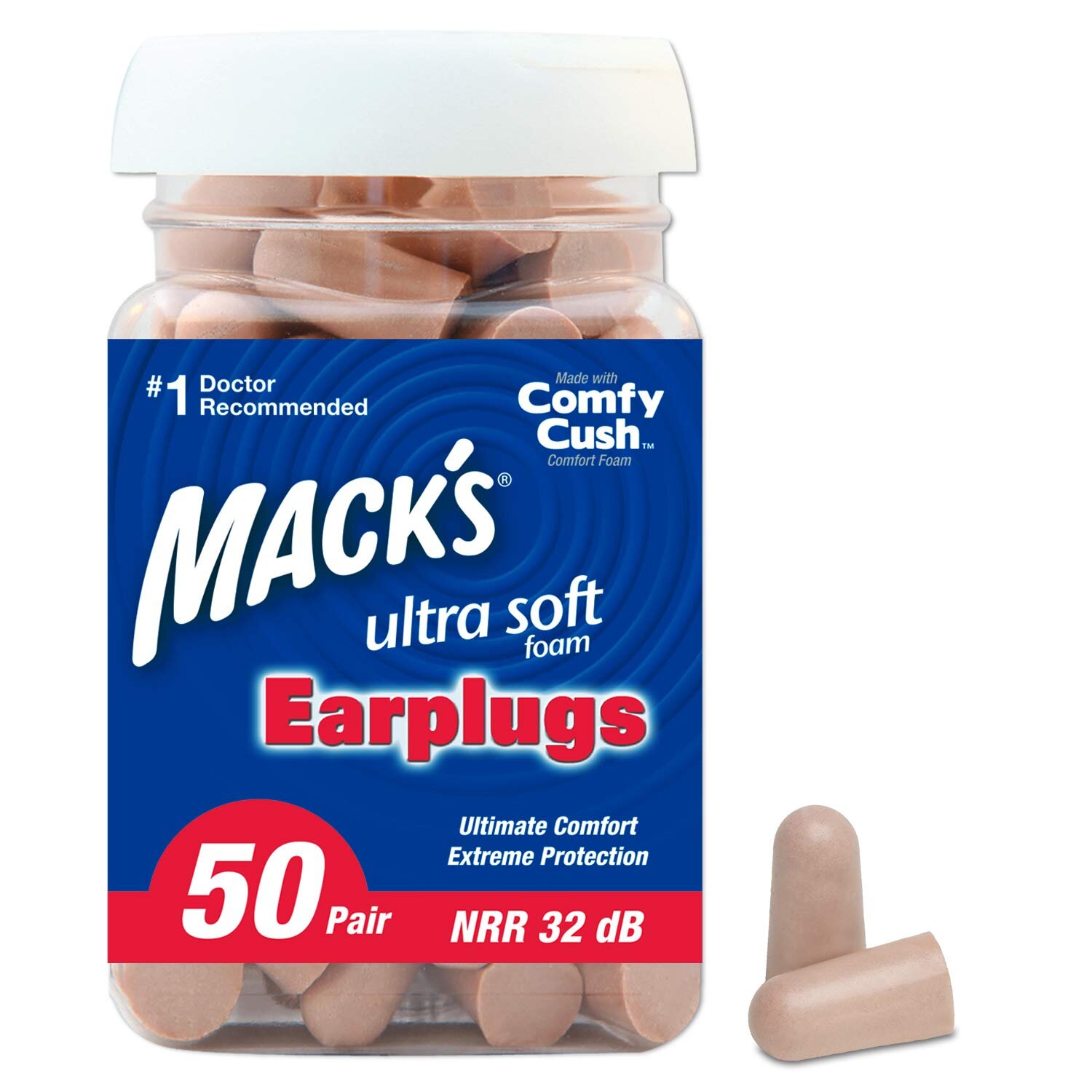 Mack's Ultra Soft Foam Earplugs