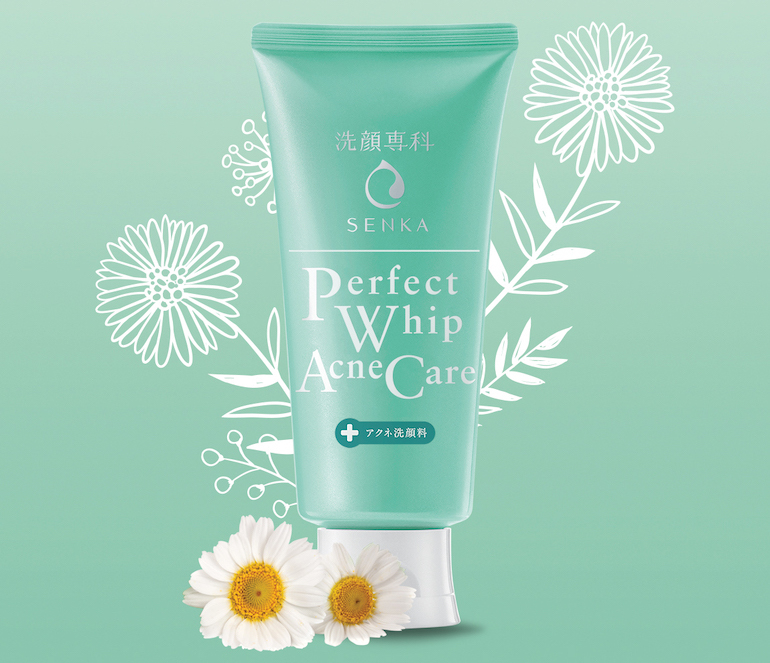 Sữa Rửa Mặt Ngừa Mụn Shiseido Senka Perfect Whip Acne Care