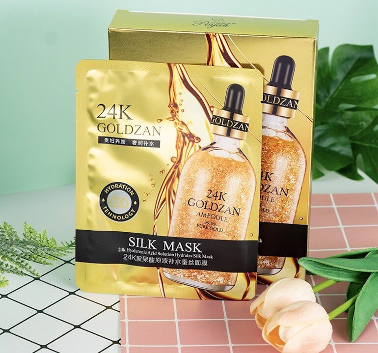 Mặt nạ vàng 24k Goldzan.