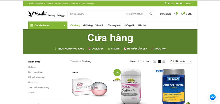 Hashii.net - Trang hàng Úc chính hãng, giá cả phải chăng