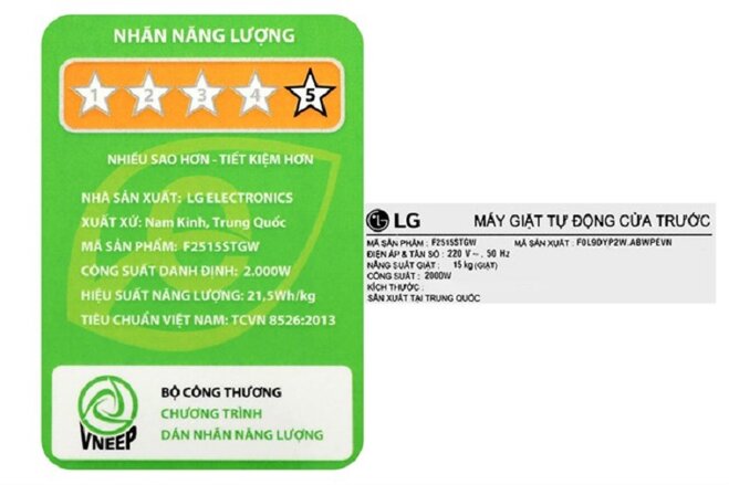 Máy giặt LG Inverter 15 kg F2515STGW giá còn 11.5 triệu đồng có nên mua không?