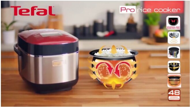 Nồi cơm điện cao tần Tefal RK805565 1.8 lít