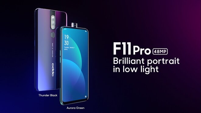 Oppo F11 Pro được phối màu cực đẹp mắt