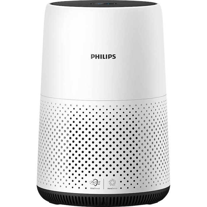 Máy lọc không khí Philips ac0820/10 có thiết kế nhỏ gọn, sang trọng giúp tô điểm cho không gian sử dụng.