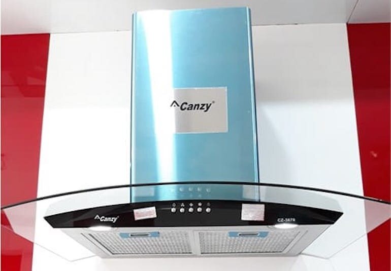 Máy hút mùi Canzy CZ 3570 có khả năng hút khử mùi hiệu quả