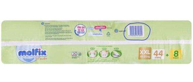 Nguồn gốc xuất xứ bỉm tã Molfix