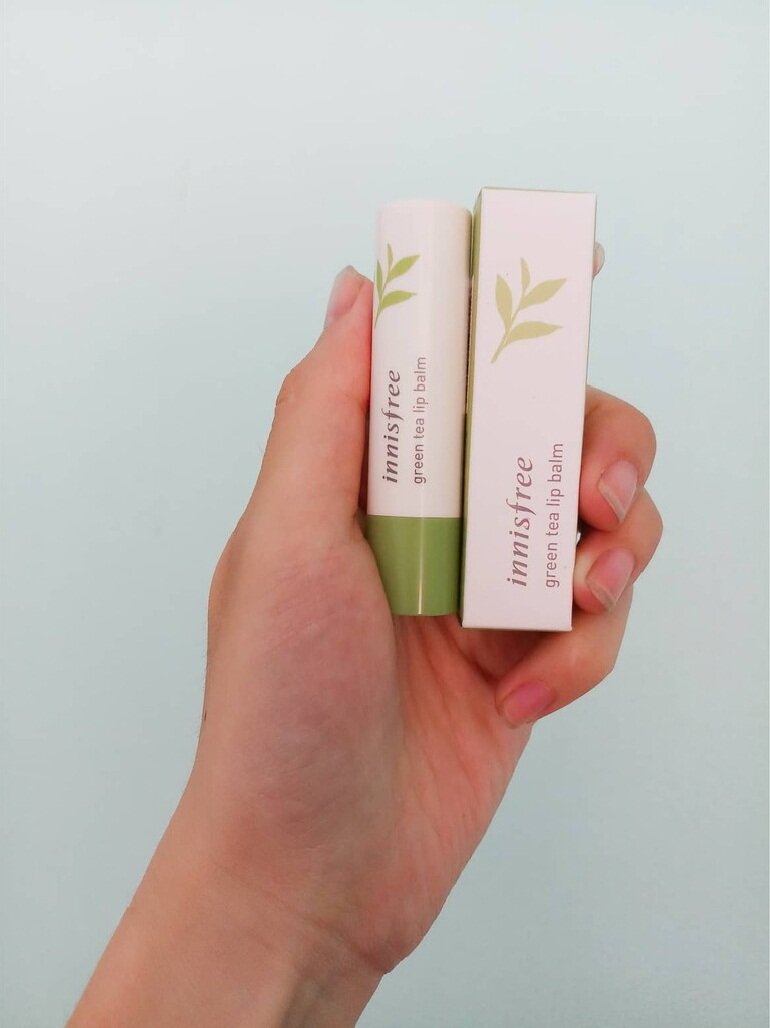 Giá son dưỡng Innisfree trà xanh bao nhiêu tiền?