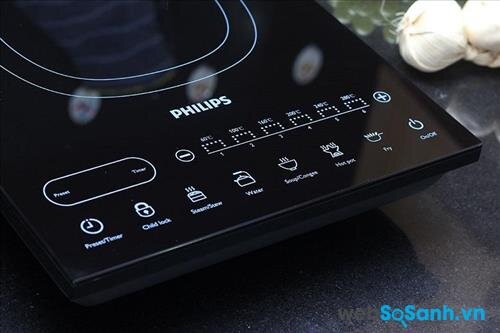 Bếp từ Philips HD4932 có khóa trẻ em