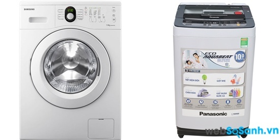 Samsung WF8690NGW và Panasonic NAF100S3HRV (nguồn: internet)