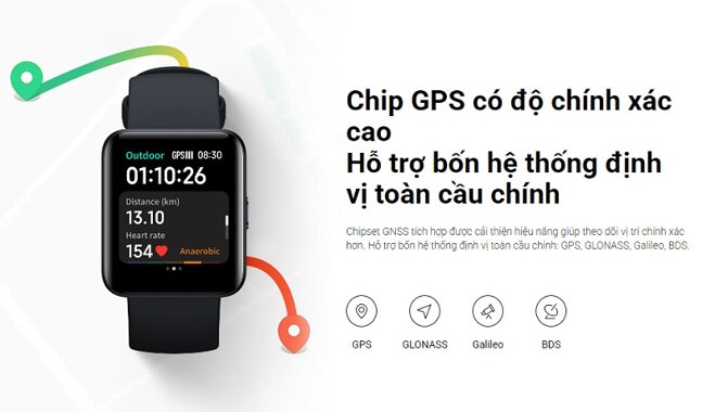 Đồng hồ Xiaomi Redmi Watch 2 Lite giảm nửa giá - lựa chọn 