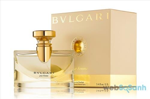 Nước hoa nữ Bvlgari Pour Femme có thiết kế vô cùng đẹp mắt và sang chảnh