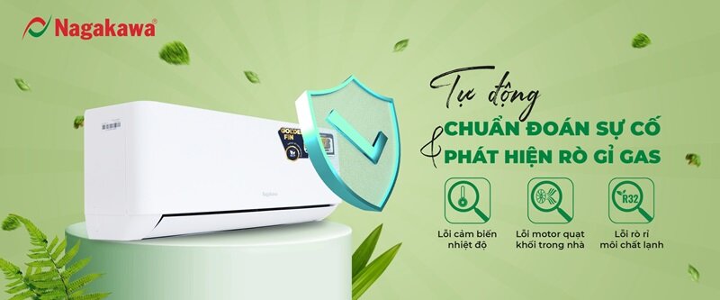 Điều hòa Nagakawa 12000 BTU NS-C12R2T31 giá chỉ 5 triệu đồng mà chất lượng rất tốt