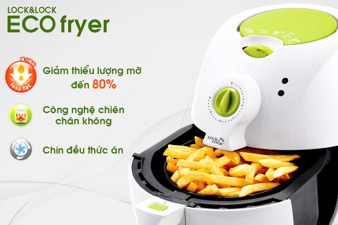 Nồi chiên không dầu Lock&Lock Eco Fryer LO-ECF.