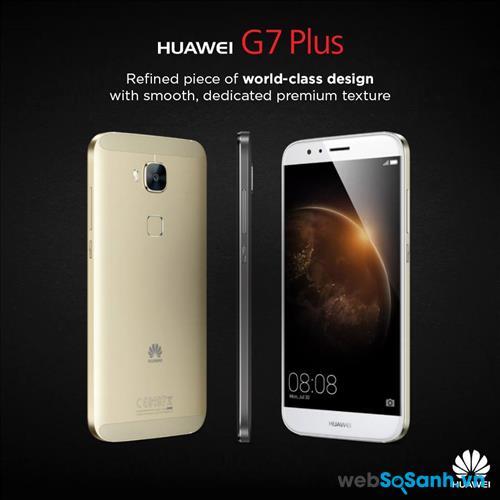  Smartphone Huawei G7 Plus được trang bị Sự bộ vi xử lý 8 nhân Snapdragon 615 từ nhà sản xuất Qualcomm