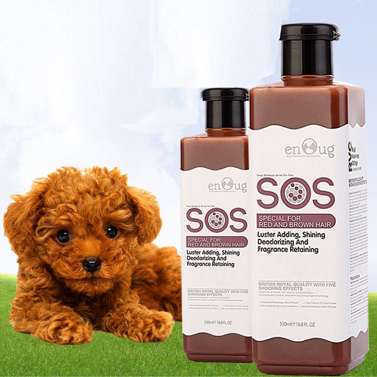 SOS shower gel red brown