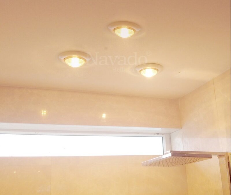 Đèn sưởi nhà tắm 3 bóng âm trần Navado NAV-6013