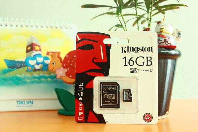 Thẻ nhớ 16GB Kingston Class 10